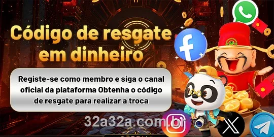 Promoção 32A: código de resgate em dinheiro pelos canais oficiais